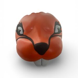 Rare VTG Oregon State University Beavers Foamhead Mascot OSU NCAA Beaverhead Hat